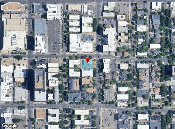 1177 N Grant St, Denver, CO Parcel Map