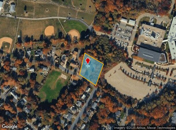 42 Preston St, Danvers, MA Parcel Map