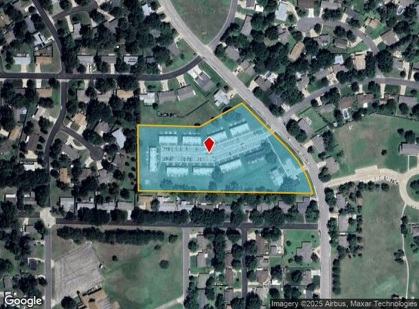  1001 Boyd Ave, Newton, KS Parcel Map