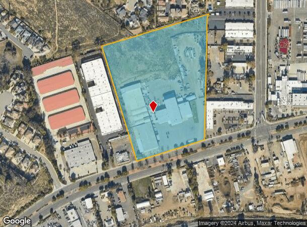  528 E Mission Rd, San Marcos, CA Parcel Map