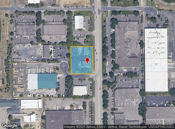  9025 Zachary Ln N, Maple Grove, MN Parcel Map