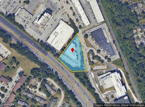  9475 Deereco Rd, Lutherville Timonium, MD Parcel Map