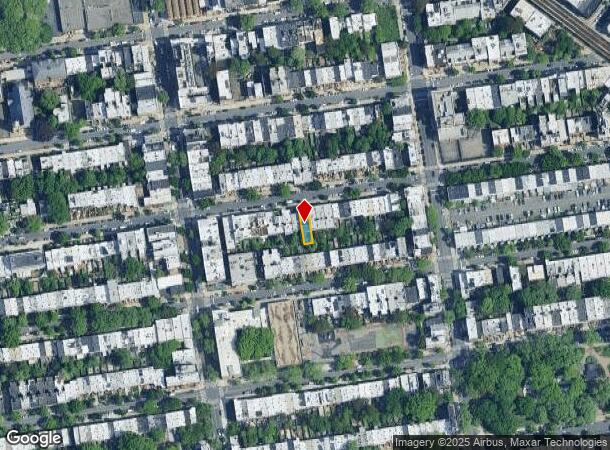  884 Jefferson Ave, Brooklyn, NY Parcel Map