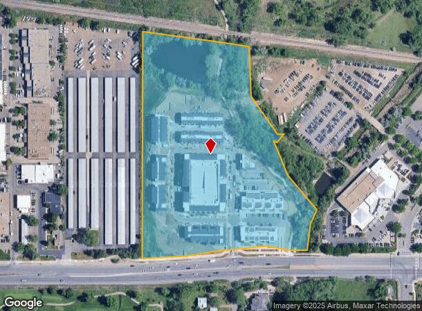  5839 Arapahoe Ave, Boulder, CO Parcel Map