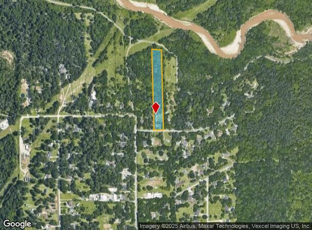 4018 E Mossy Oaks Rd, Spring, TX Parcel Map