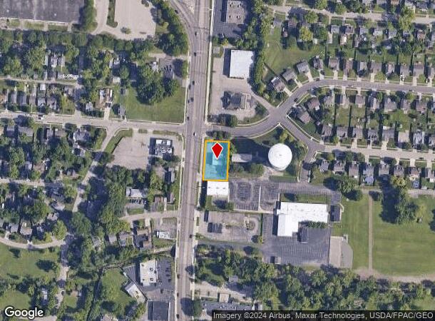  2520 Wilmington Ave, Dayton, OH Parcel Map