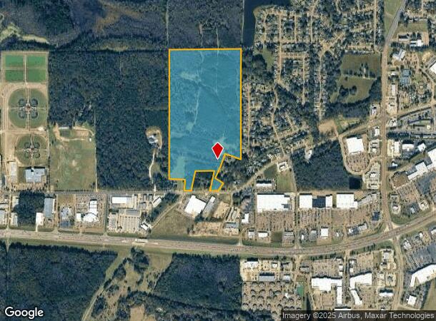 3723 Flowood Dr, Flowood, MS Parcel Map