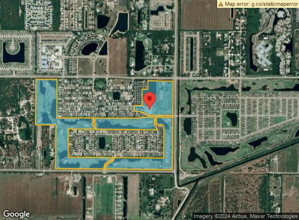  7500 14Th Ln, Vero Beach, FL Parcel Map