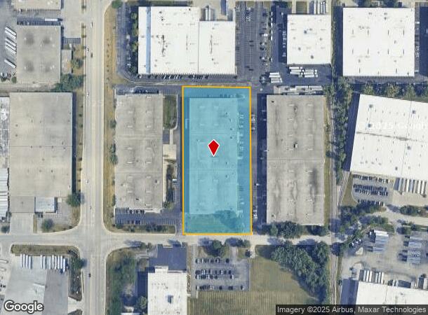  1141 W Bryn Mawr Ave, Itasca, IL Parcel Map