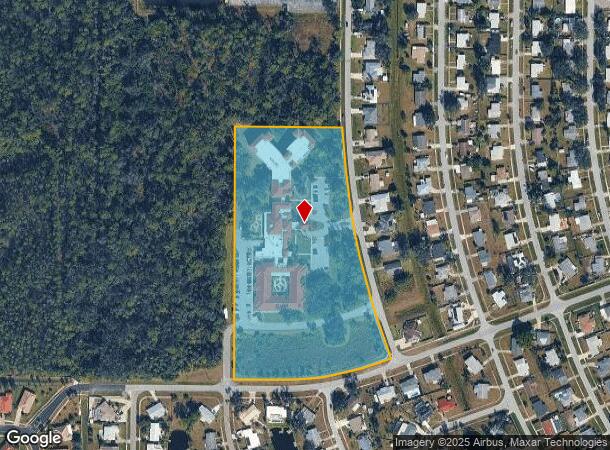  6235 Hoffman St, North Port, FL Parcel Map