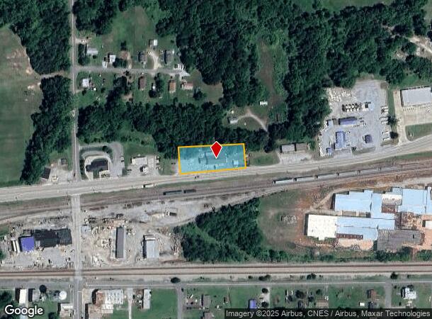 204 E Nunnally St Ne, Burkeville, VA Parcel Map