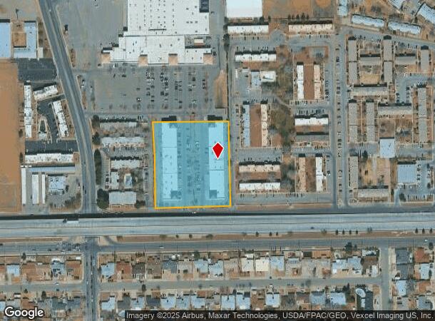 5255 Woodrow Bean, El Paso, TX Parcel Map