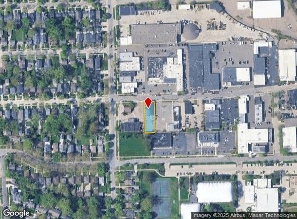  2006 Cole St, Birmingham, MI Parcel Map