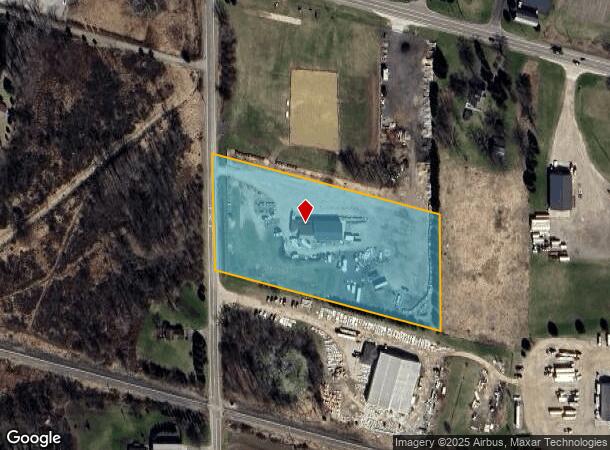  3040 Dietz Rd, Williamston, MI Parcel Map