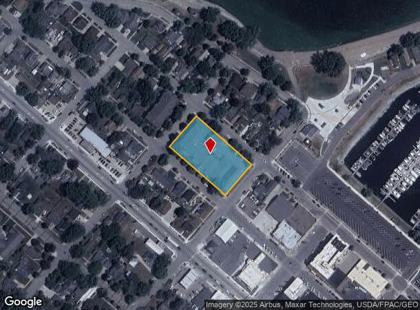  221 N Franklin St, Lake City, MN Parcel Map