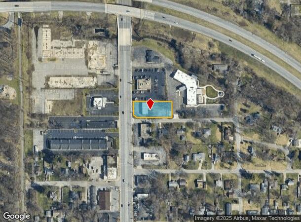  426 N Dixie Way, South Bend, IN Parcel Map