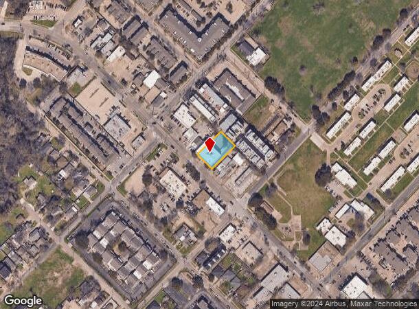  4622 Maple Ave, Dallas, TX Parcel Map