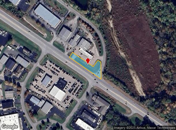  N National At North Long Rd, Columbus, IN Parcel Map