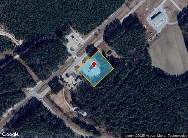 9616 Boydton Plank Rd, Alberta, VA Parcel Map