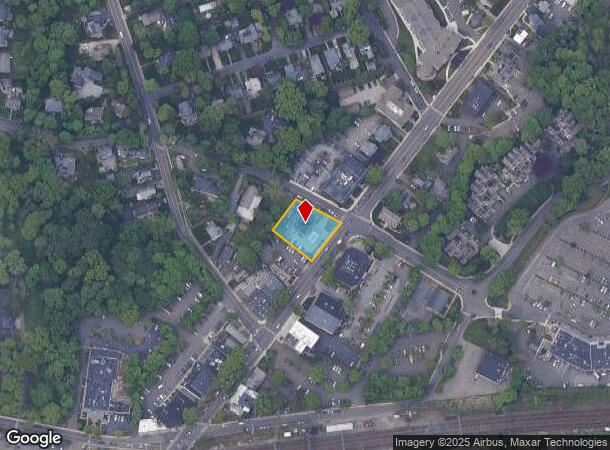 805 Post Rd, Darien, CT Parcel Map