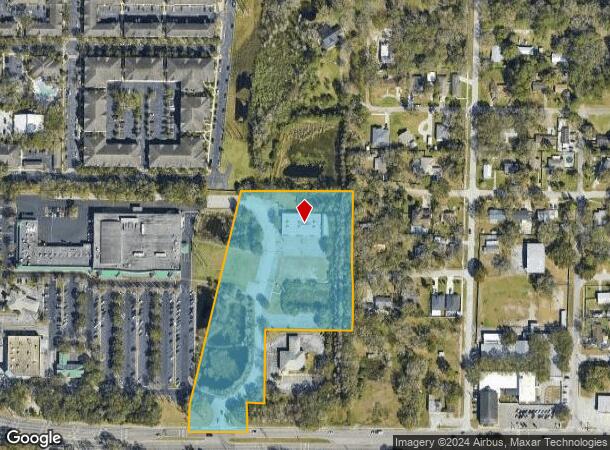  7827 Gunn Hwy, Tampa, FL Parcel Map