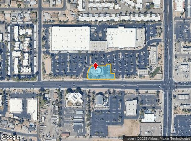 1054 E Southern Ave, Mesa, AZ Parcel Map