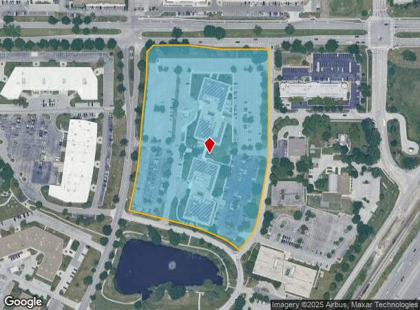  11125 Thompson Ave, Lenexa, KS Parcel Map