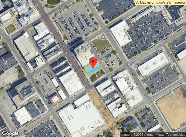  555 S Saginaw St, Flint, MI Parcel Map