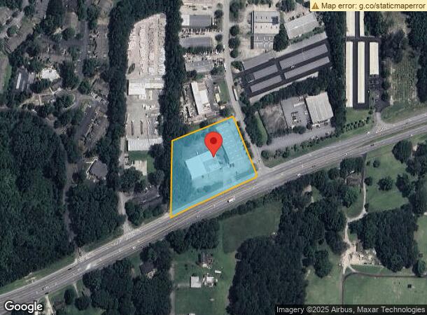  1040 Highway 54 E, Fayetteville, GA Parcel Map