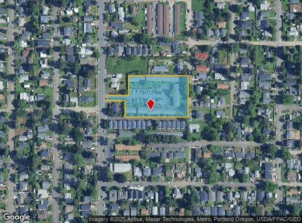  6720 Se 72Nd Ave, Portland, OR Parcel Map