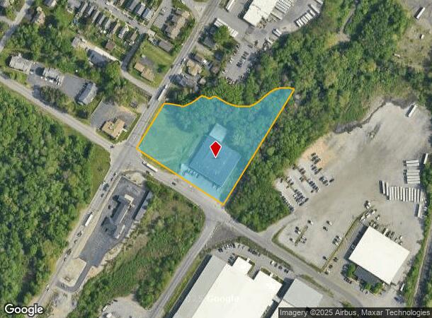  825 S Keyser Ave, Scranton, PA Parcel Map