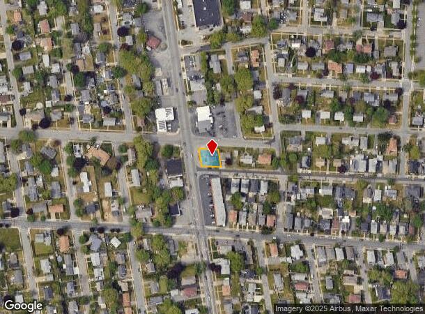  724 Ashley Blvd, New Bedford, MA Parcel Map