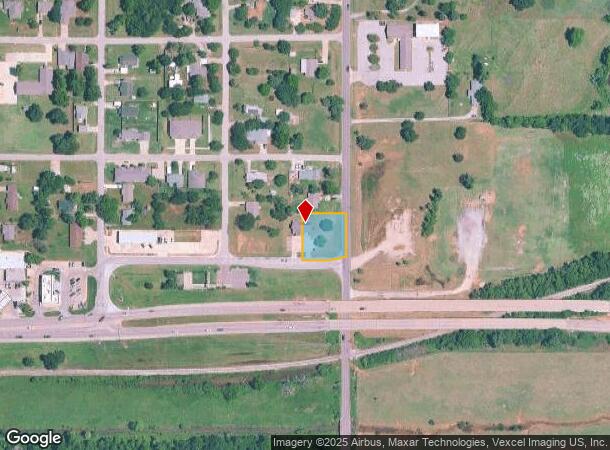 14975 Bypass St, Choctaw, OK Parcel Map