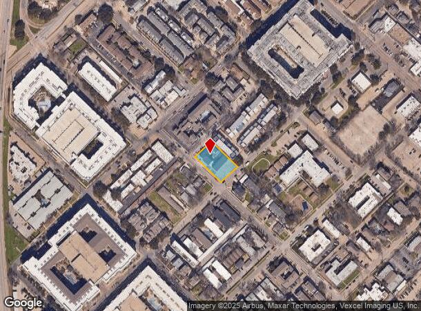  2801 Knight St, Dallas, TX Parcel Map