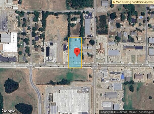  3106 W University Blvd, Durant, OK Parcel Map