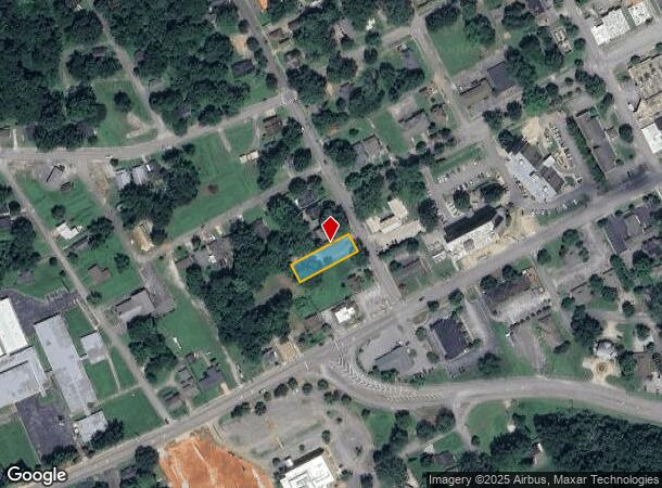  108 S Locust St, Florence, AL Parcel Map