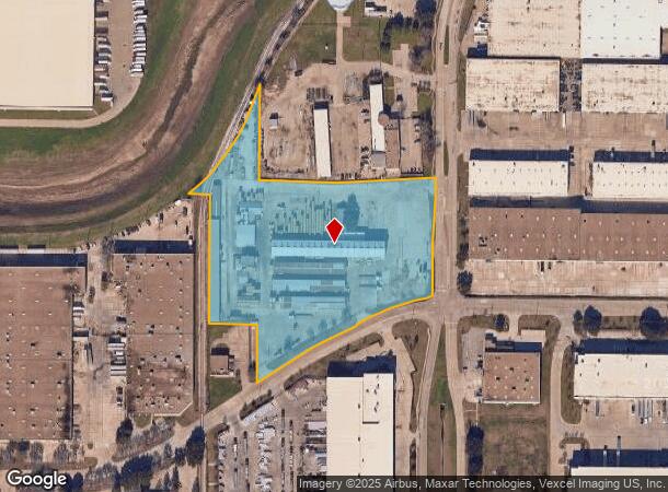 1440 Hutton Dr, Carrollton, TX Parcel Map