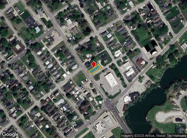 1420 Hart St, Vincennes, IN Parcel Map