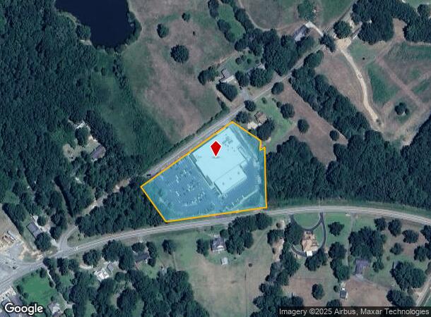 605 Travis Ave, Saluda, SC Parcel Map