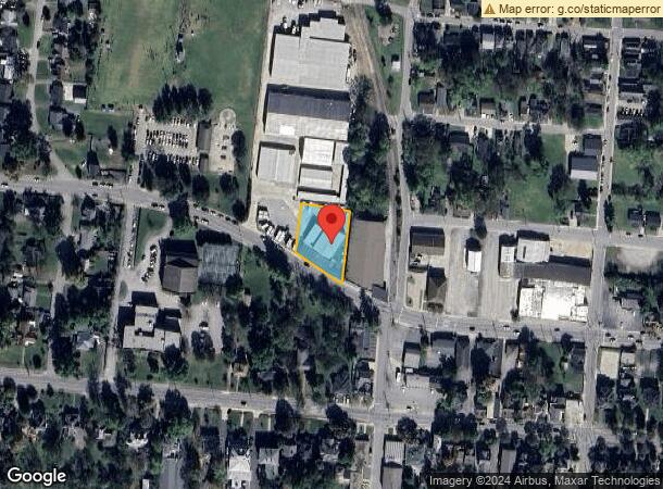  1121 Washington St, Shelbyville, KY Parcel Map