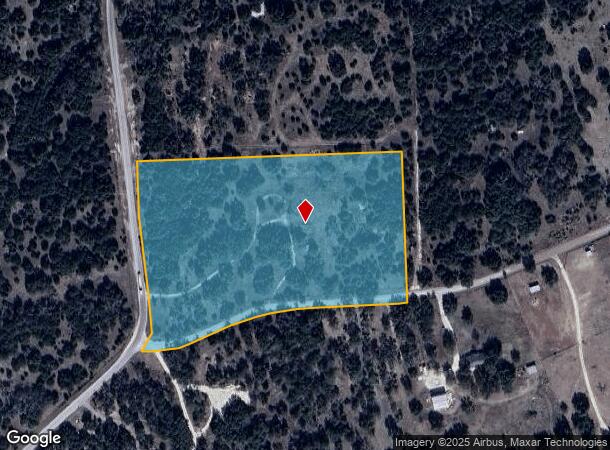 22331 Firefly Rd, Salado, TX Parcel Map
