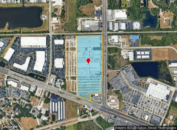180 Race Track Rd N, Oldsmar, FL Parcel Map