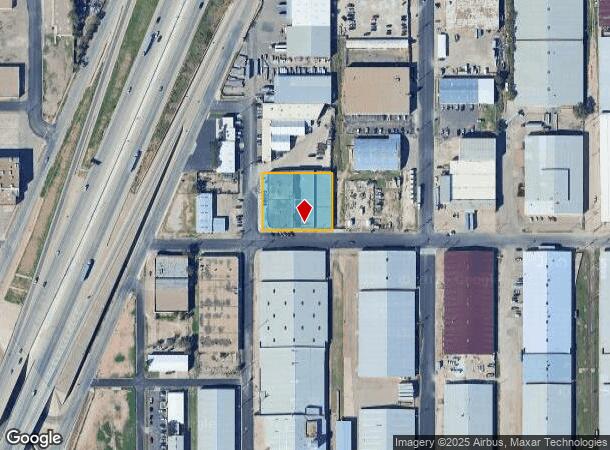  520 23Rd St, Lubbock, TX Parcel Map