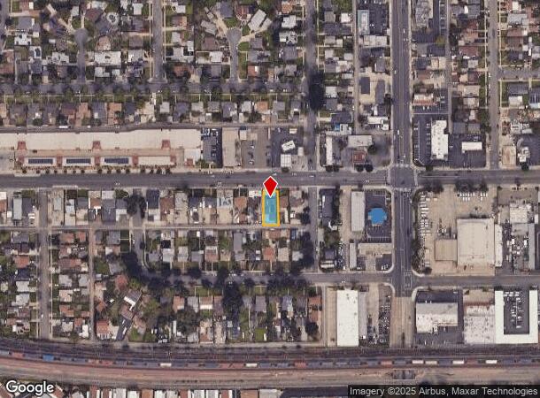  1108 W Commonwealth Ave, Fullerton, CA Parcel Map