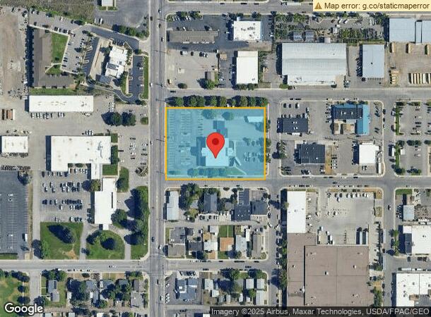  1800 S Russell St, Missoula, MT Parcel Map