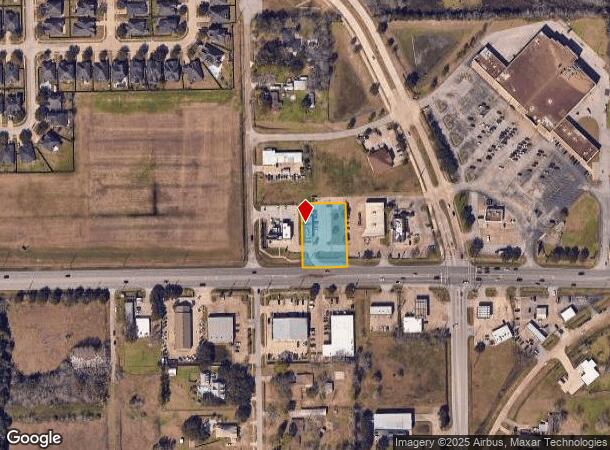  7305 Broadway St, Pearland, TX Parcel Map