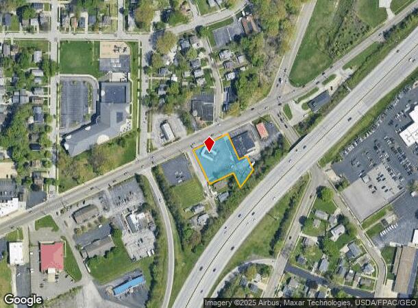  658 E Cuyahoga Falls Ave, Akron, OH Parcel Map
