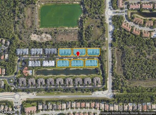  12851 Carrington Cir, Naples, FL Parcel Map