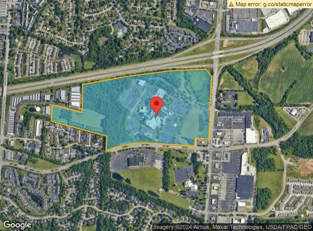  2320 Miami Valley Dr, Dayton, OH Parcel Map