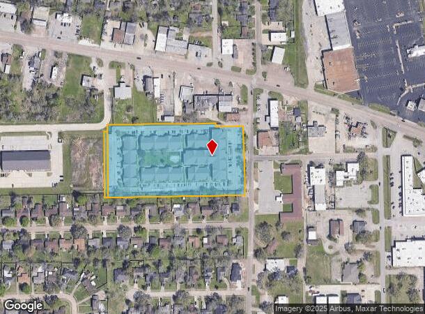  120 Garland Dr, Lake Jackson, TX Parcel Map